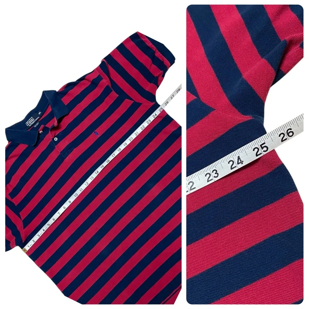Vintage Polo Ralph Lauren Polo Men’s XXL Red & Navy Shirt